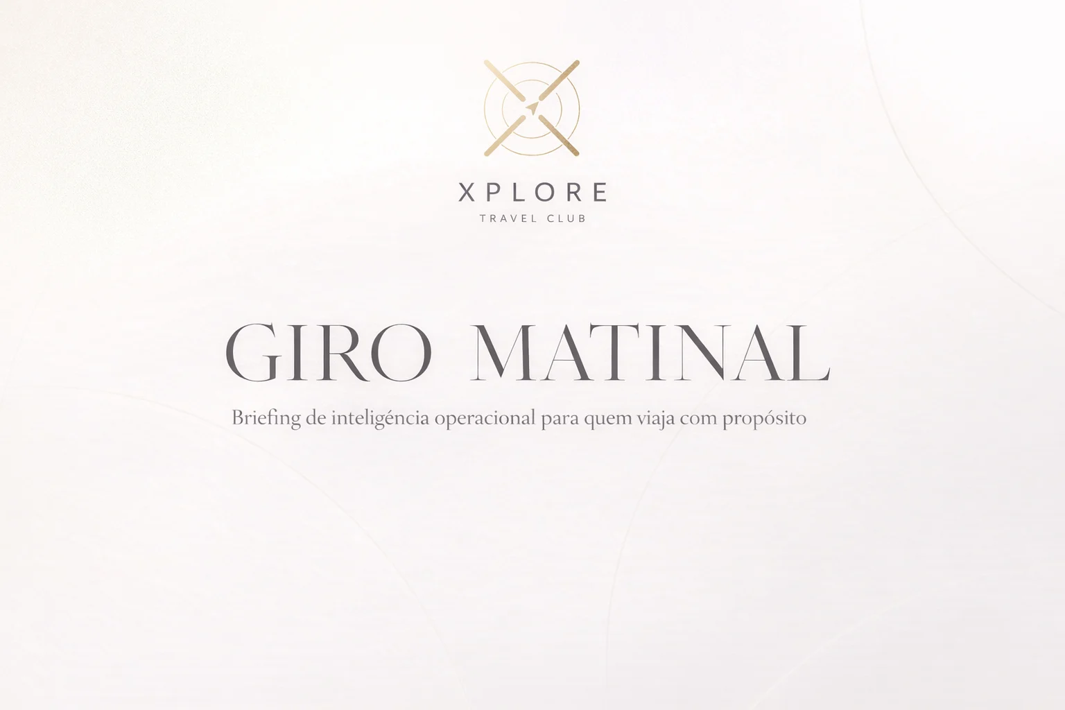 Giro Matinal — Sexta-feira, 17/04/2026